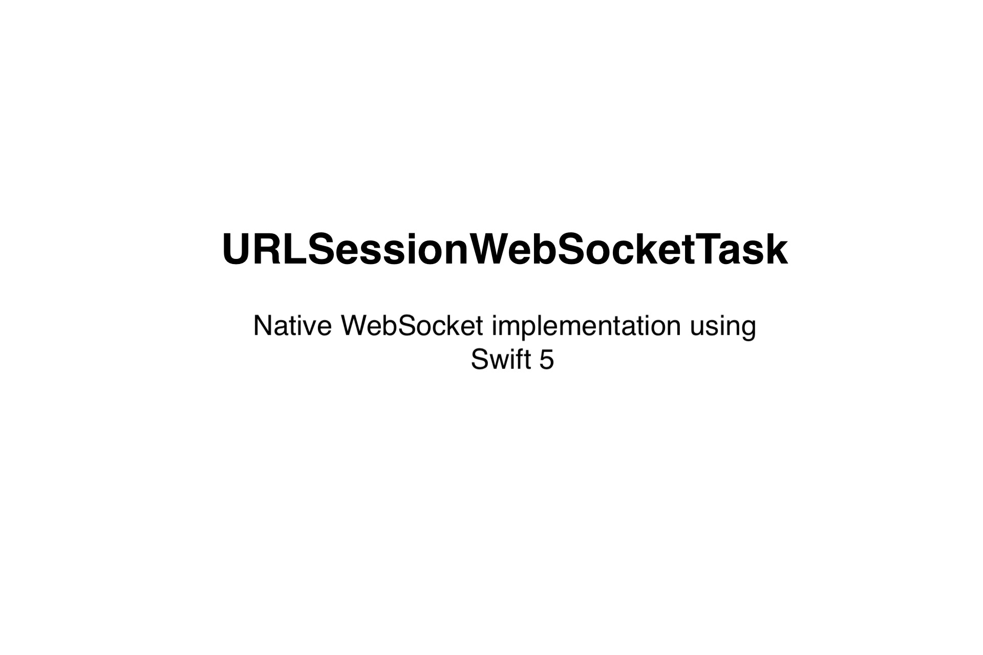 Socket connection in Swift